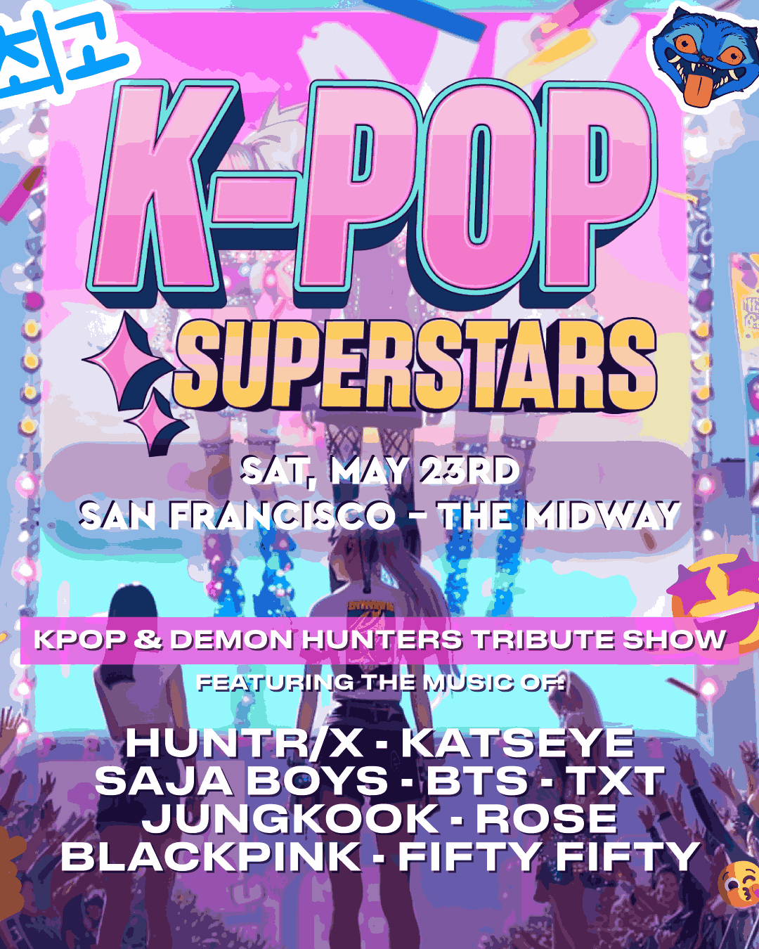 K-POP Superstars Tickets at The Midway in San Francisco by The