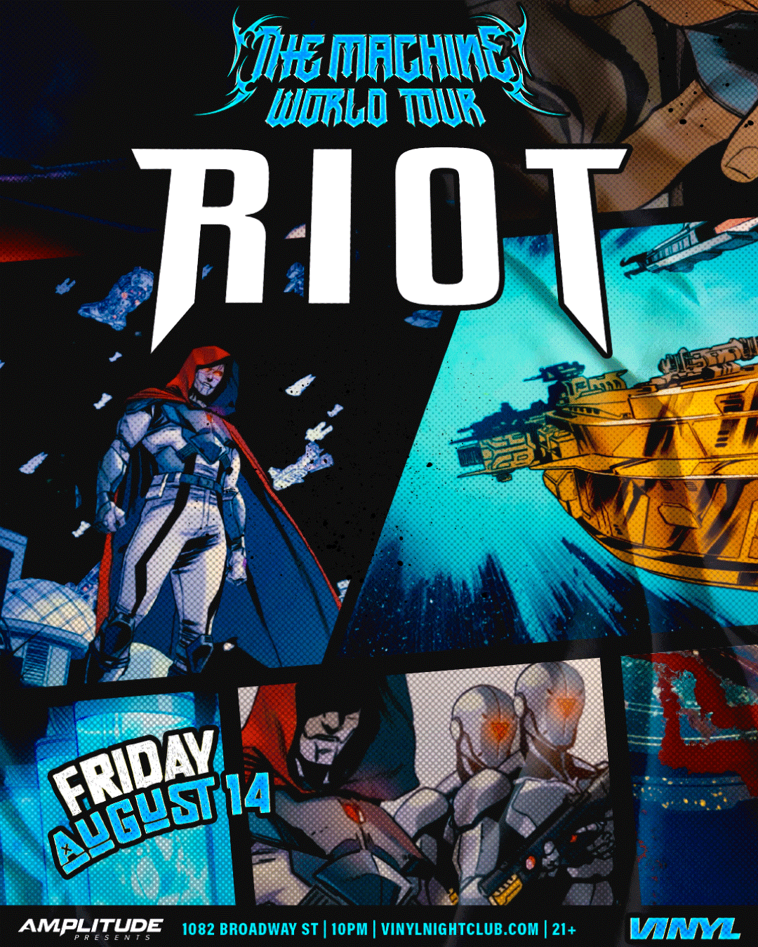 Amplitude presents RIOT Tickets at Club Vinyl in Denver by Club