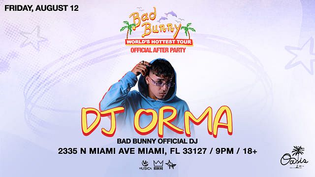 Bad Bunny: World's Hottest Tour - Goodlife Miami