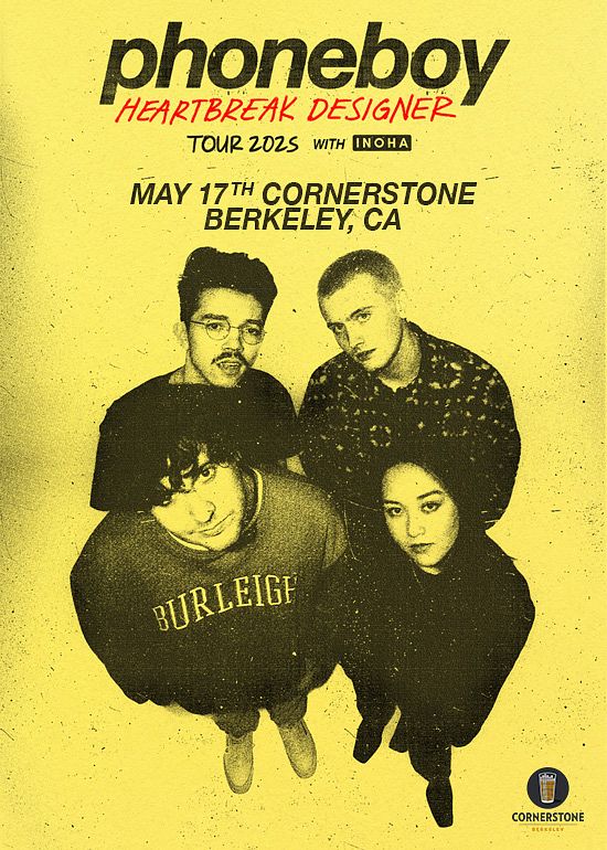 Phoneboy PHONEBOY Tickets at Cornerstone in Berkeley by Cornerstone Berkeley | Tixr