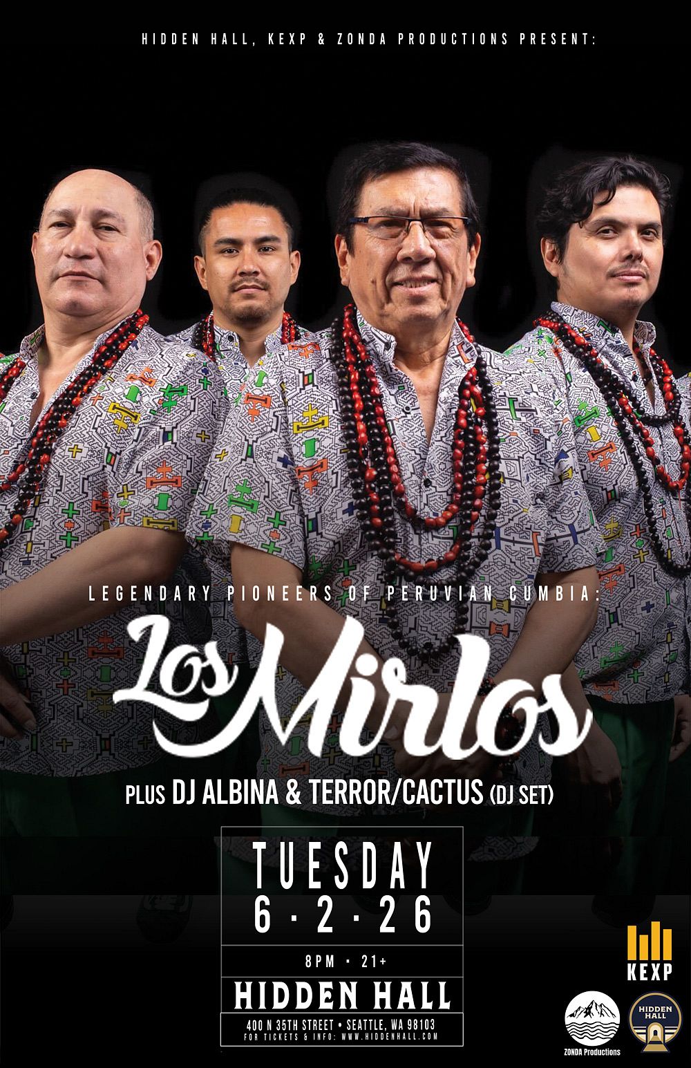 LOS MIRLOS plus DJ Albina & Terror/Cactus (DJ Set) Tickets at