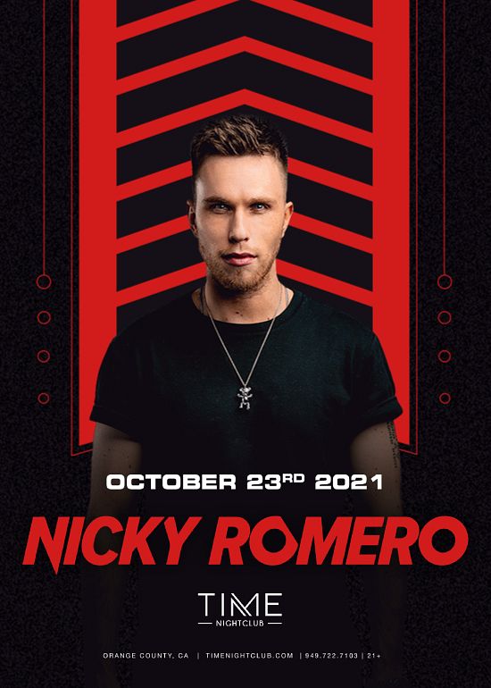 Nicky Romero at Time Nightclub Tickets at TIME Nightclub in Costa Mesa ...