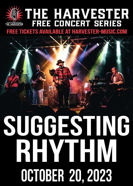 Suggesting Rhythm Tickets at Harvester Performance Center in Rocky