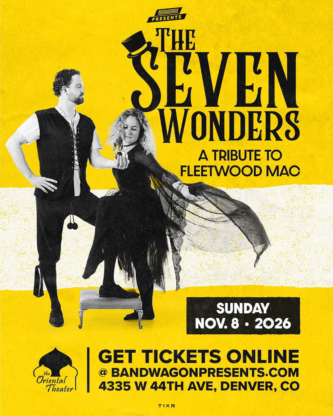 The Seven Wonders - A Tribute to Fleetwood Mac at The Oriental Theater