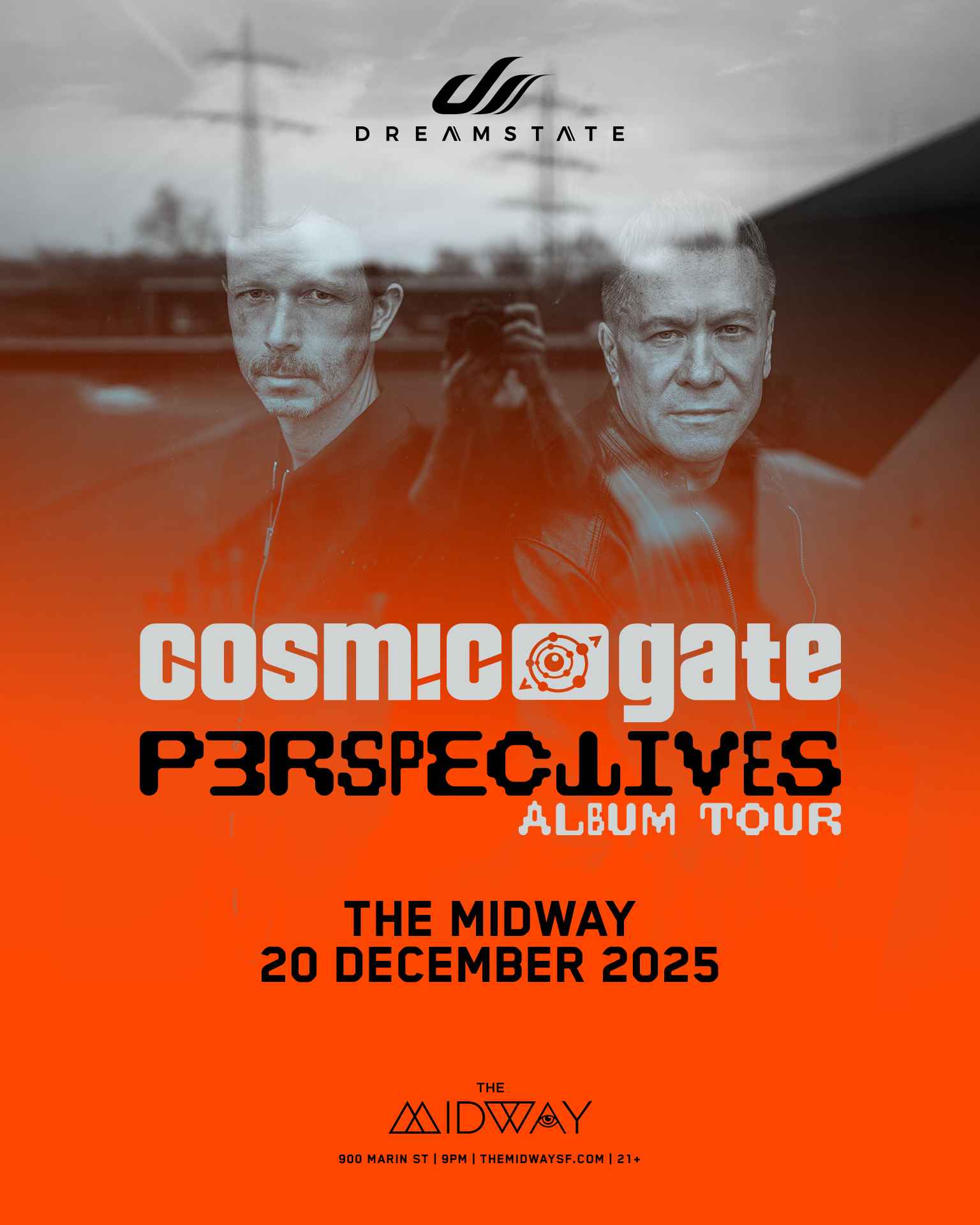 Cosmic Gate - 360 Stage Tickets at The Midway in San Francisco by