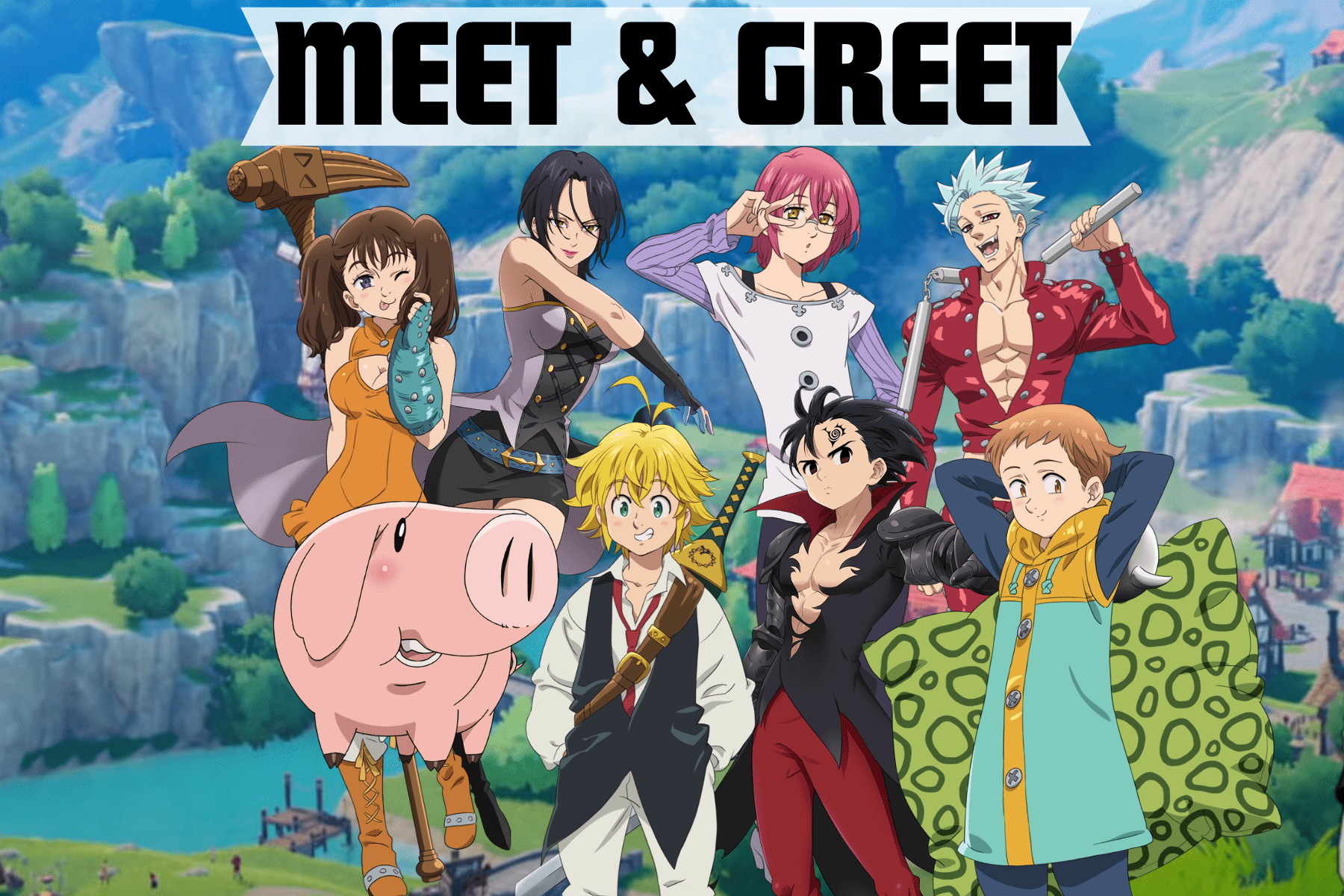 Seven Deadly Sins Meet & Greet Signing Tickets at OG Collectibles in Downey  by OG Collectibles | Tixr