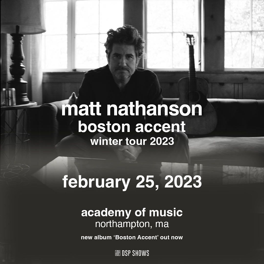 Matt Nathanson Tickets at Academy of Music Theatre in Northampton by