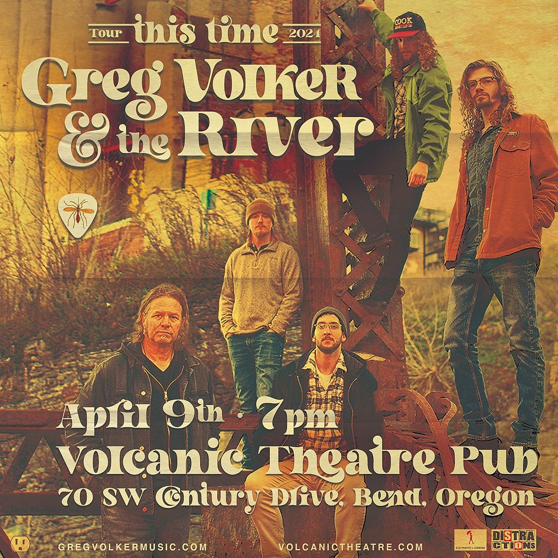 Greg Volker & the River Tickets at Volcanic Theater Pub in Bend by ...