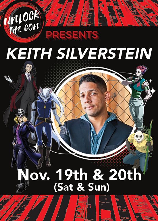 Come meet Keith Silverstein at Anime Pasadena 2023! You may know