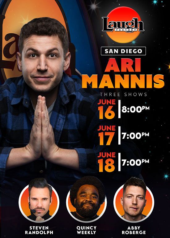 ari-mannis-tickets-at-laugh-factory-san-diego-in-san-diego-by-laugh