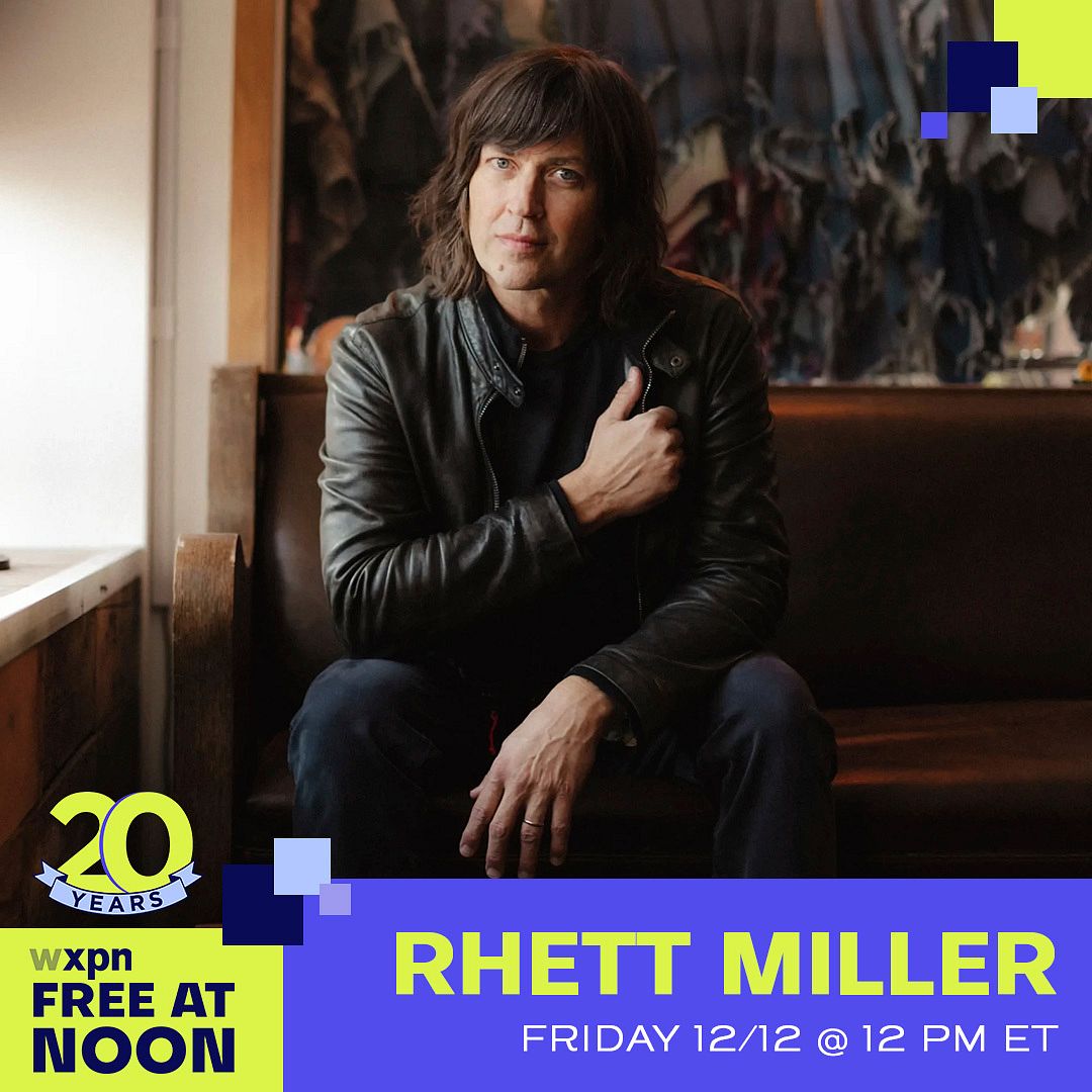 WXPN Free at Noon with Rhett Miller Tickets at Ardmore Music Hall in ...