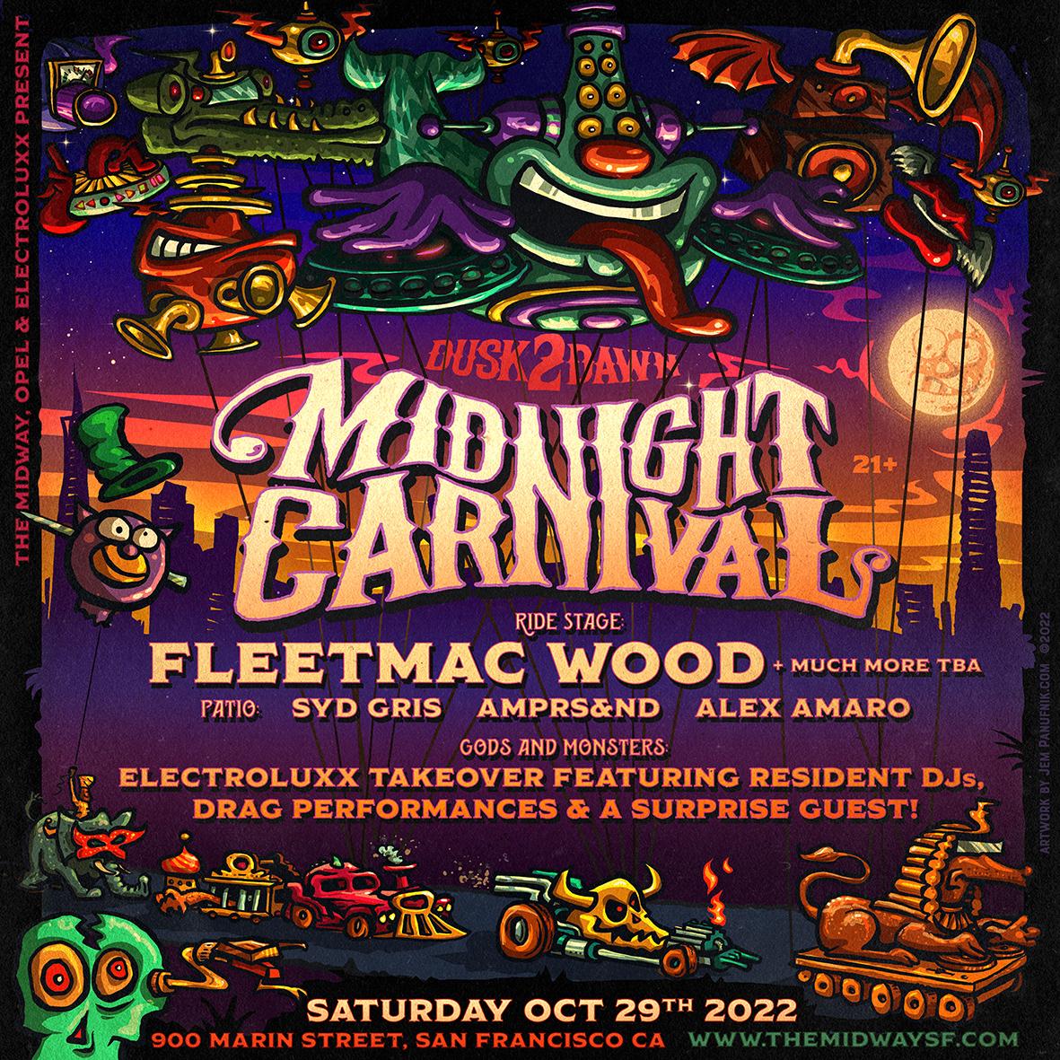 Dusk 2 Dawn: Fleetmac Wood + much more Tickets at The Midway in