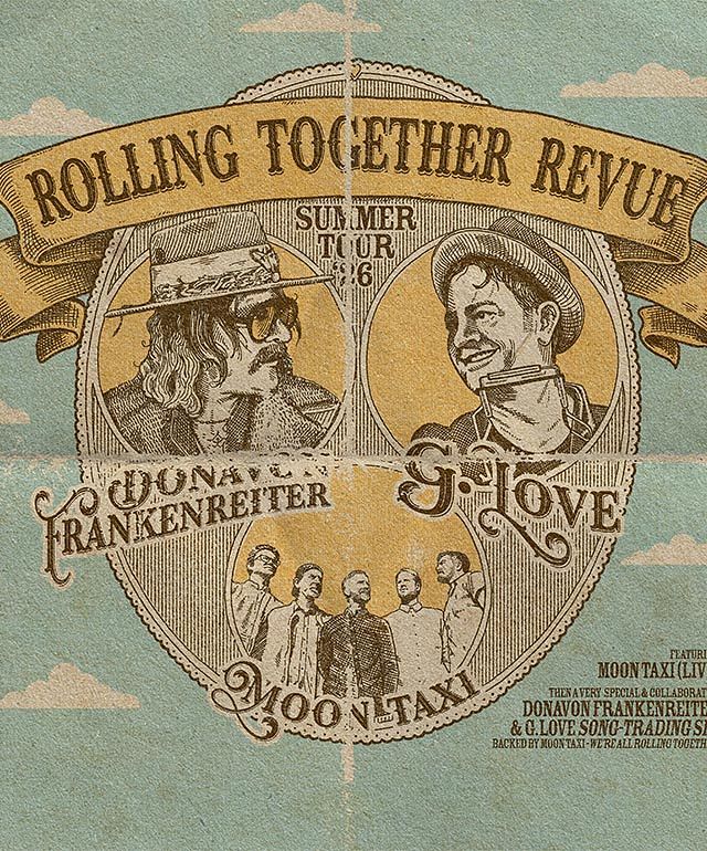 Rolling Together Revue Tour - G. Love, Donavon Frankenreiter, Moon