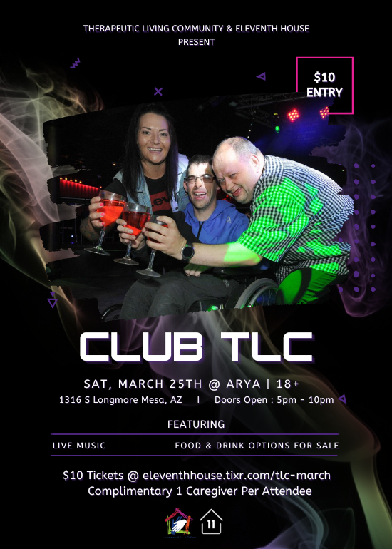 CLUB TLC Tickets at Arya Reception Hall in Mesa by Eleventh House Tixr