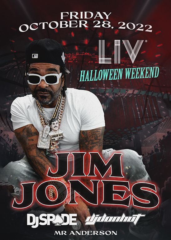 Jim Jones Tickets at LIV in Miami Beach by LIV Tixr