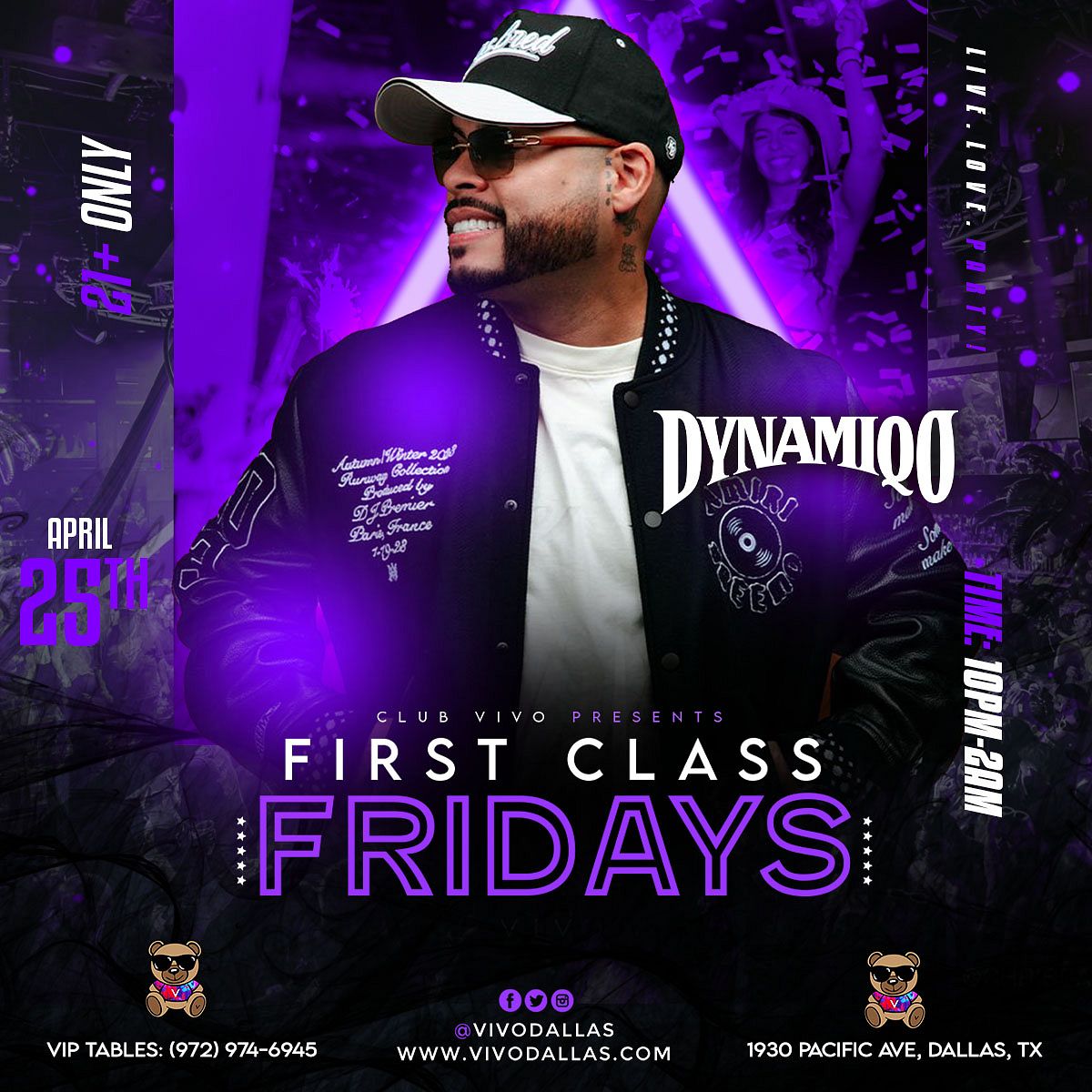 First Class Fridays - DJ Dynamiq tickets by Club Vivo