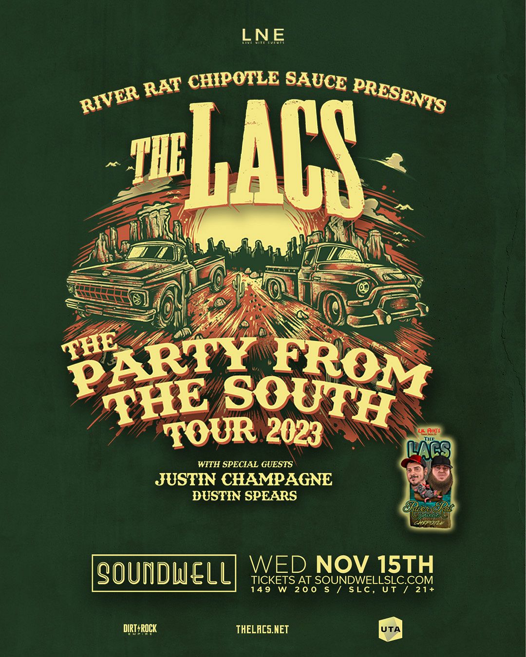 The Lacs at Soundwell Tickets at Soundwell in Salt Lake City by LNE ...