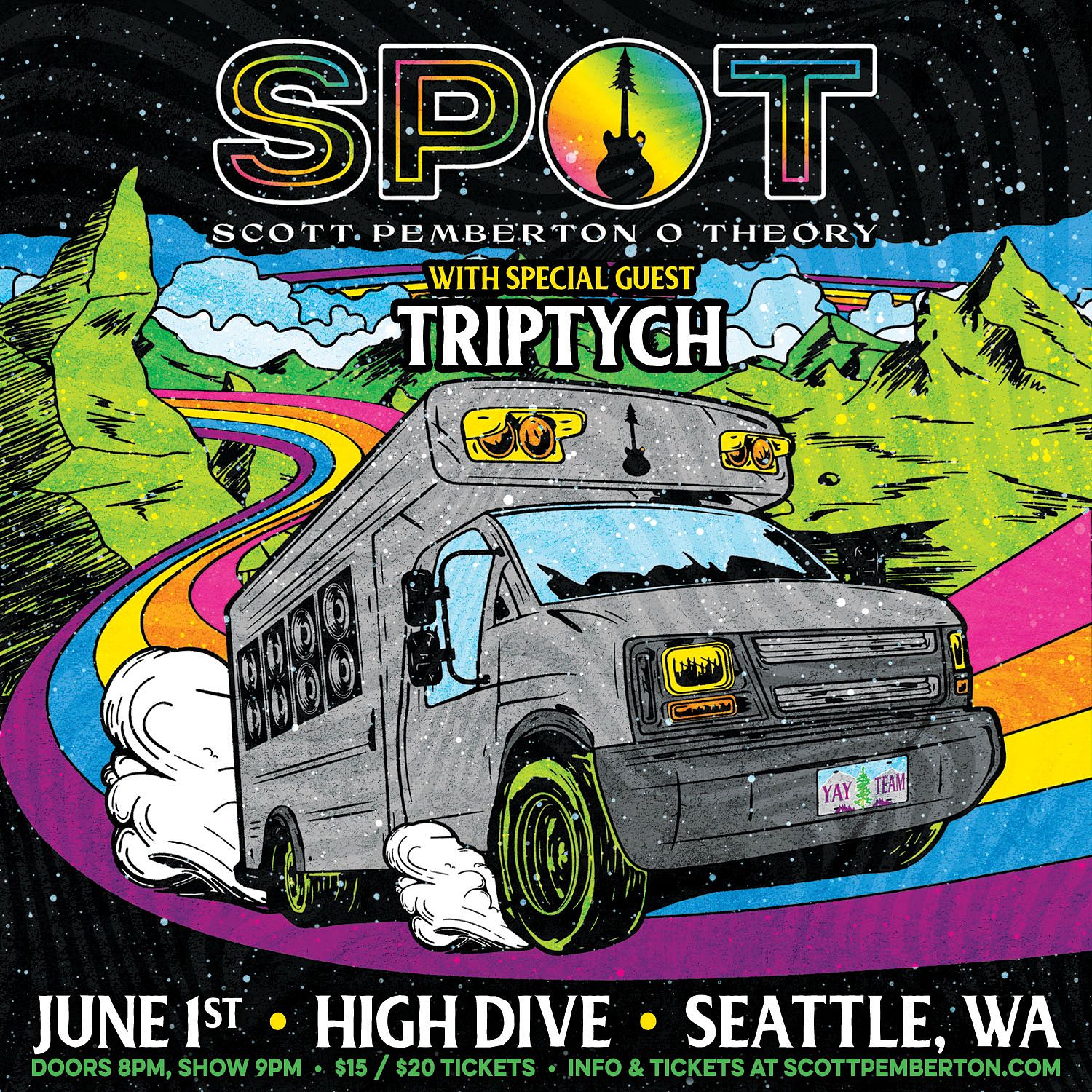 SCOTT PEMBERTON O THEORY with Triptych Tickets at High Dive in Seattle