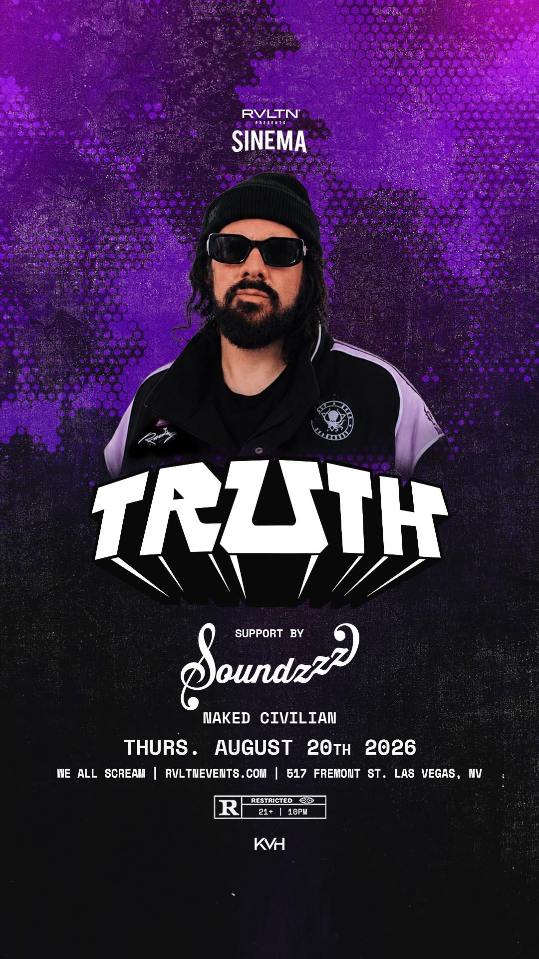 SINEMA w/ TRUTH Tickets in Las Vegas | Tixr