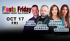 FIESTA FRIDAY (J. Chris Newberg, Eleanor Kerrigan, Kevin Millard, Sara