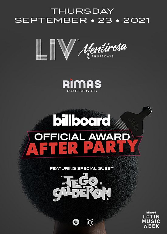 Latin Billboard Award Official After Party Tickets at LIV in Miami