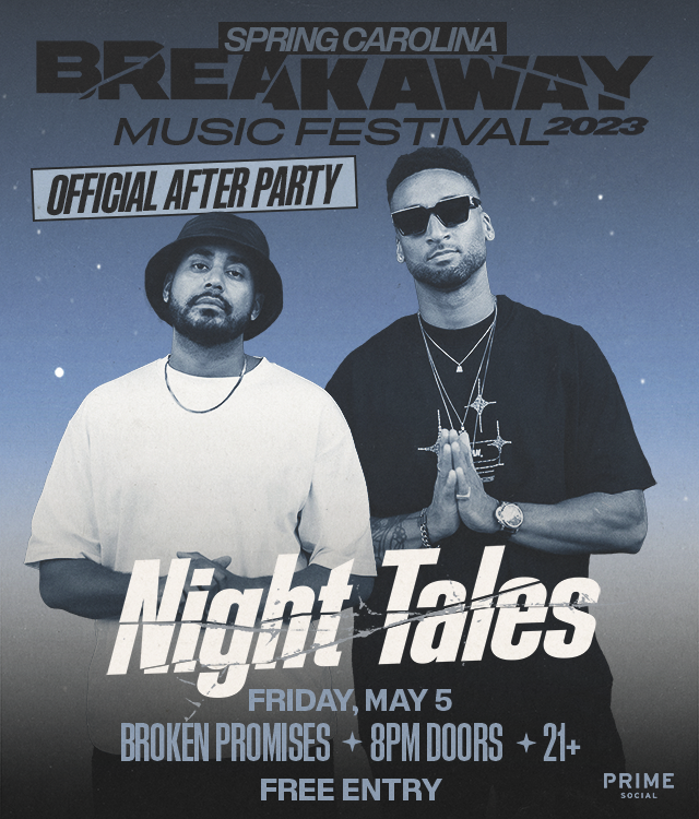 Night Tales Tickets at Broken Promises in Charlotte by Breakaway Space