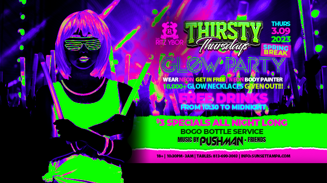 Thirsty Thursdays • College Night - The RITZ Ybor