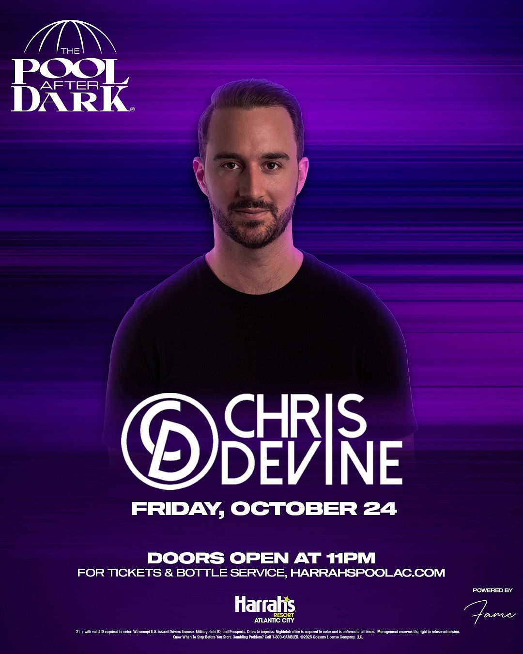 CHRIS DEVINE at The Pool After Dark Friday, October 24, 2025