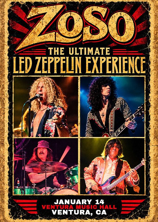 ZOSO - The Ultimate Led Zeppelin Experience Tickets | Tixr