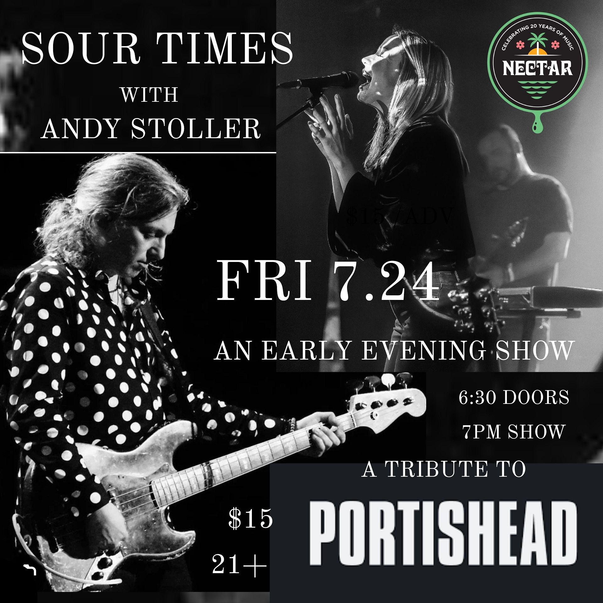 SOUR TIMES - a tribute to Portishead Tickets at Nectar Lounge in