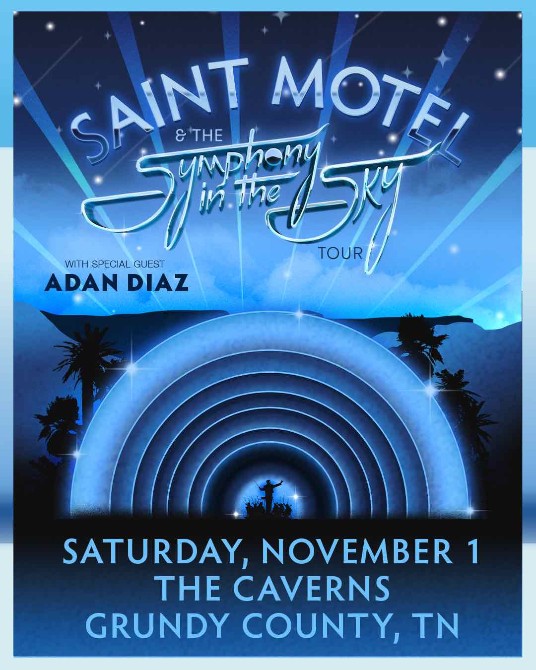 Saint Motel - The Symphony in the Sky Tour - in The Caverns with