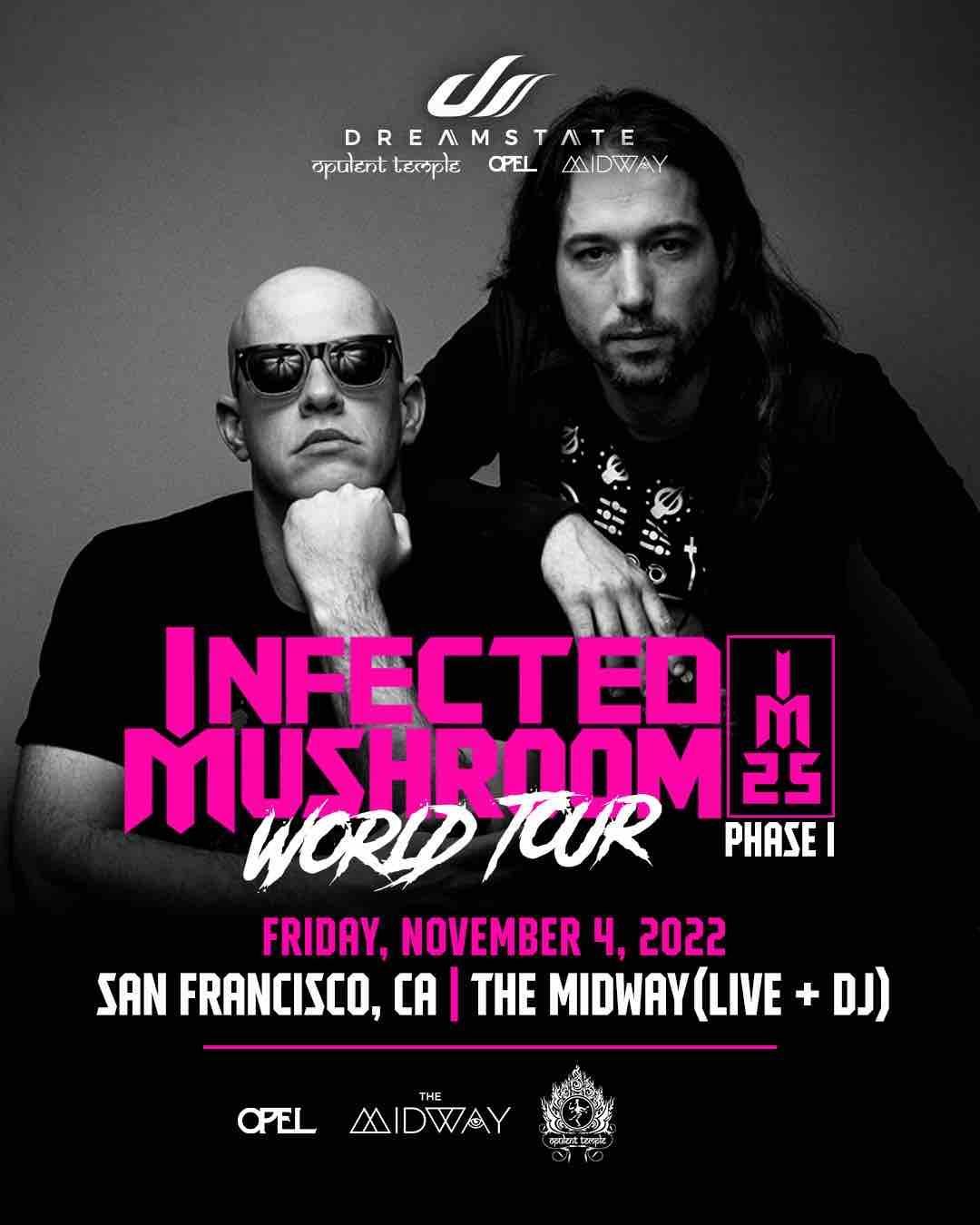 infected mushrooms tour