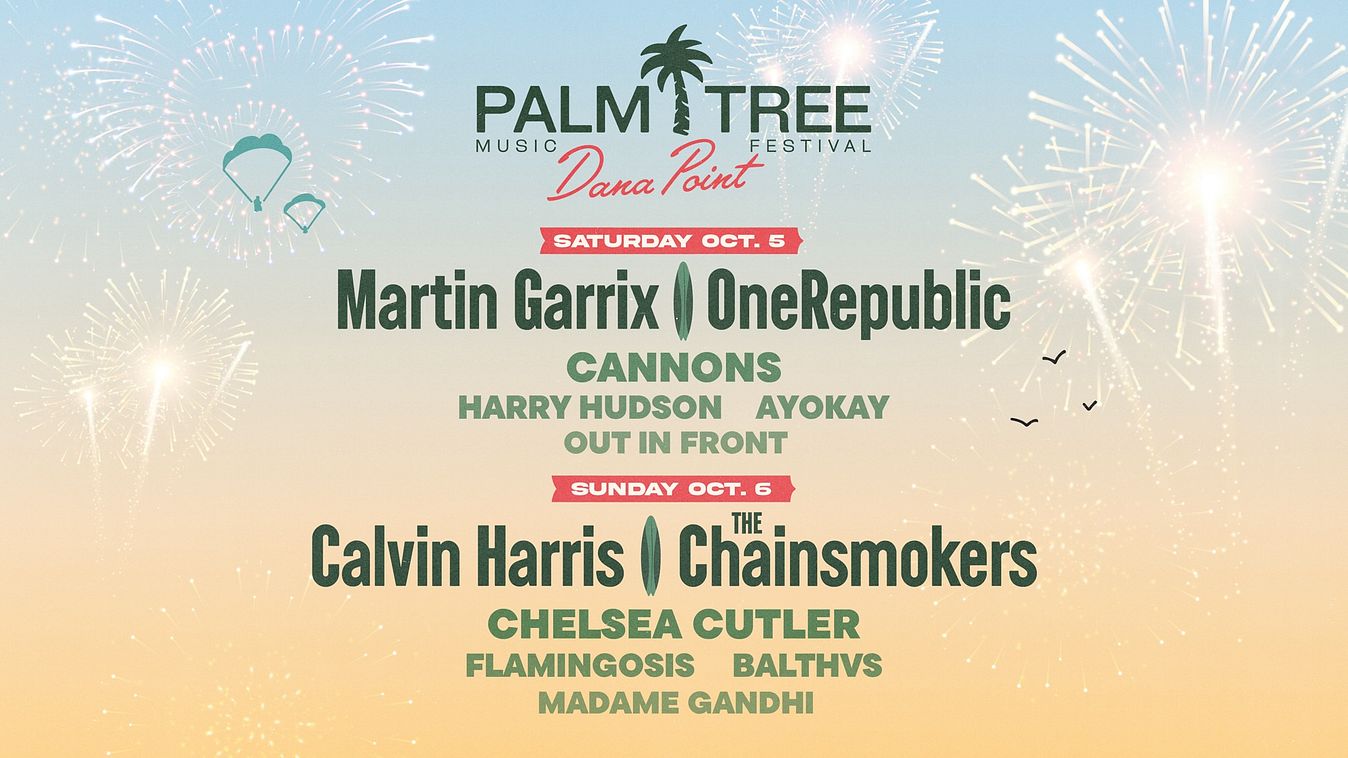 Palm Tree Music Festival Dana Point 2024 Lockers Tickets at Doheny