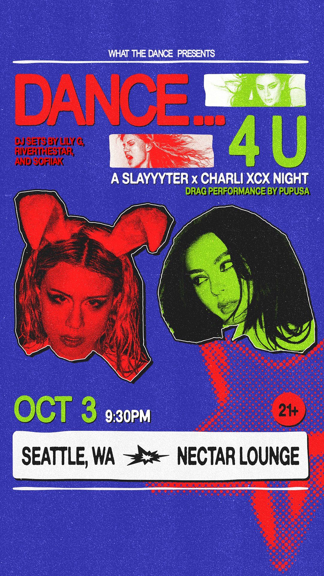 DANCE 4 U: SLAYYYTER x CHARLI XCX NIGHT Tickets | Tixr