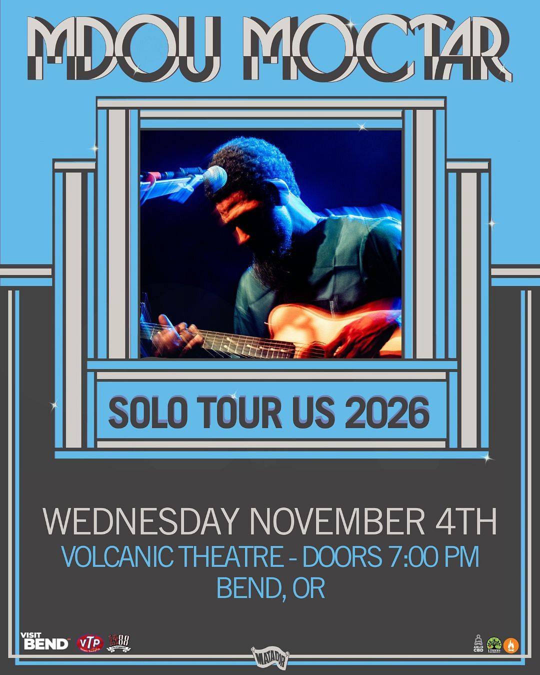 Mdou Moctar — Volcanic Theater Pub, 2026-11-05