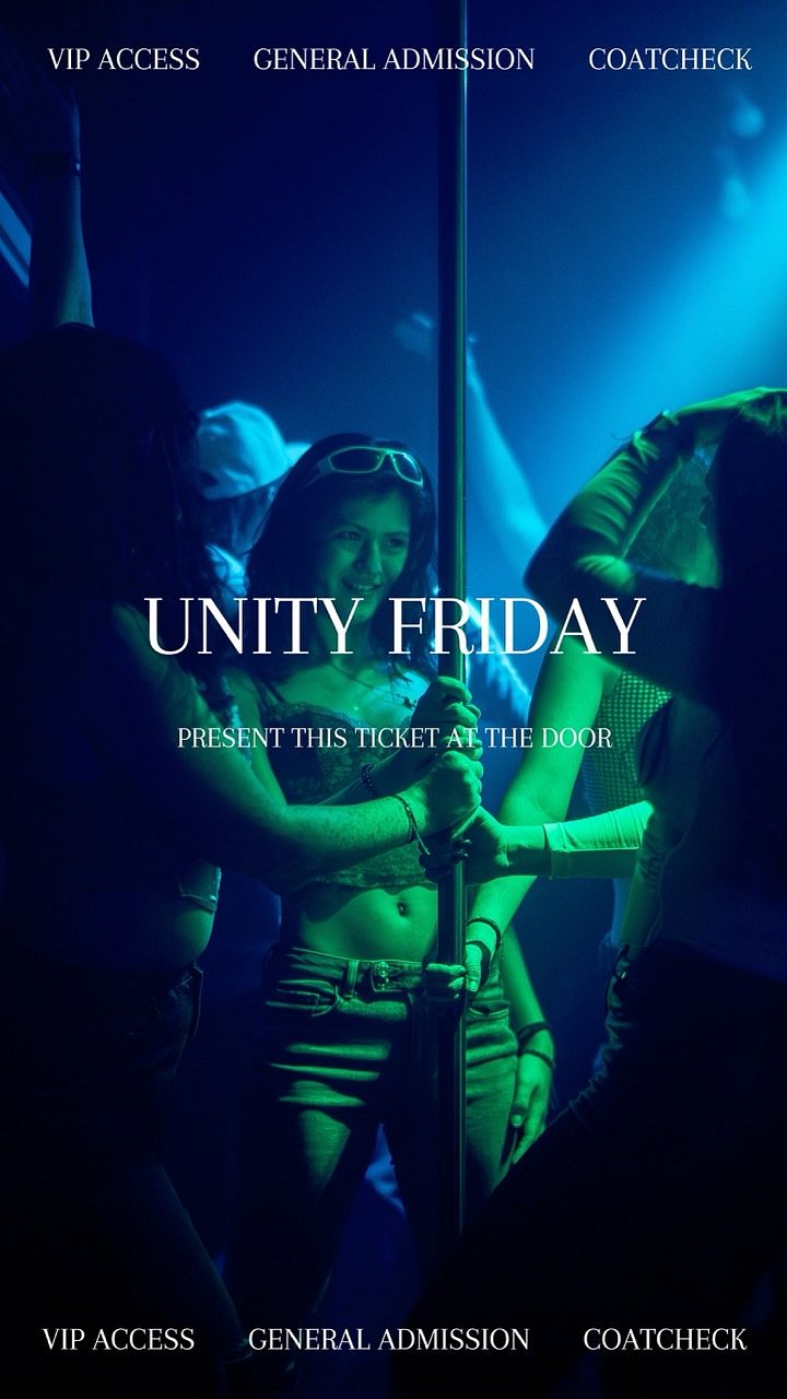 Unity - Friday tickets by Club Unity