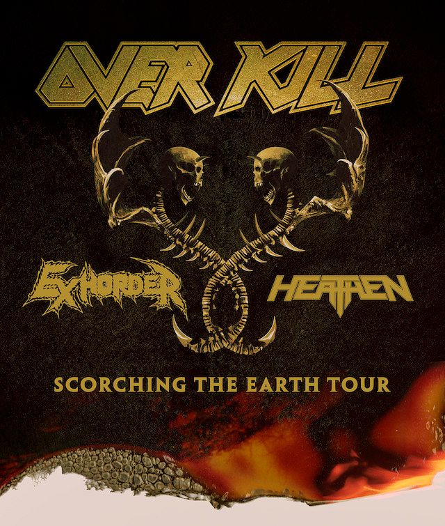 Overkill Scorching The Earth Tour (Dallas) Tickets at Trees in Dallas by Din Productions Tixr