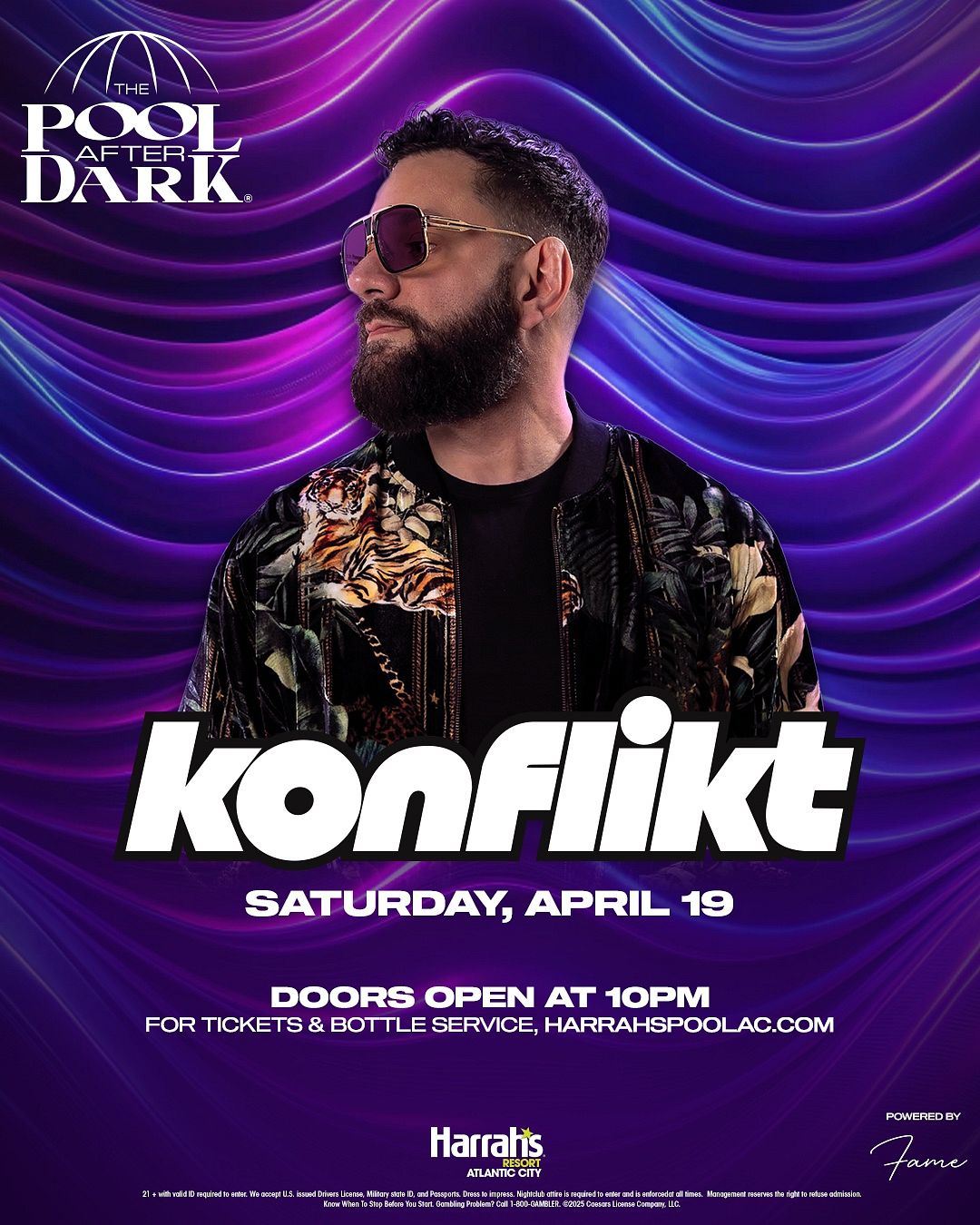 KONFLIKT at The Pool After Dark Saturday, April 19, 2025