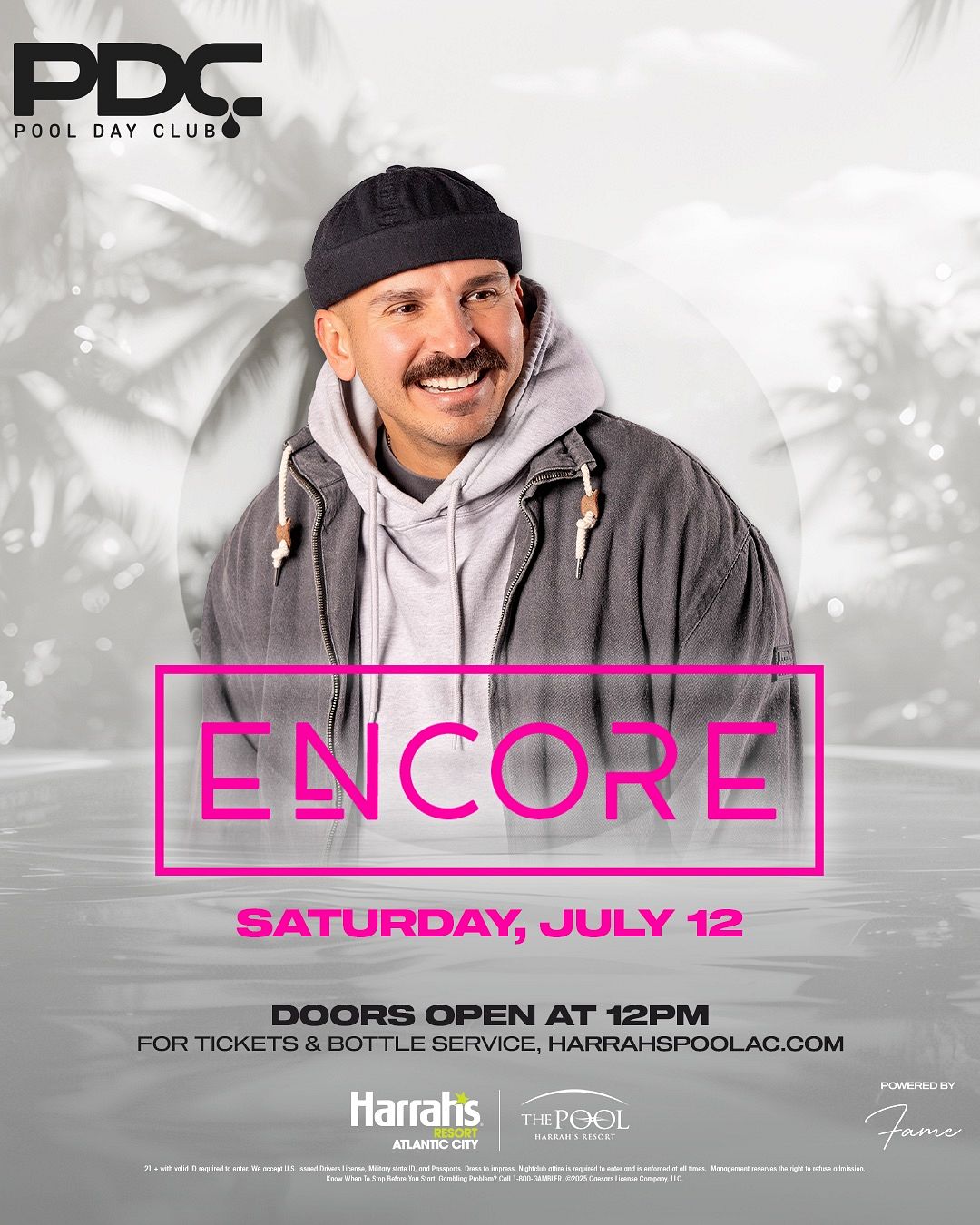 ENCORE at The Pool at Harrah's Resort Atlantic City Saturday, July 12, 2025