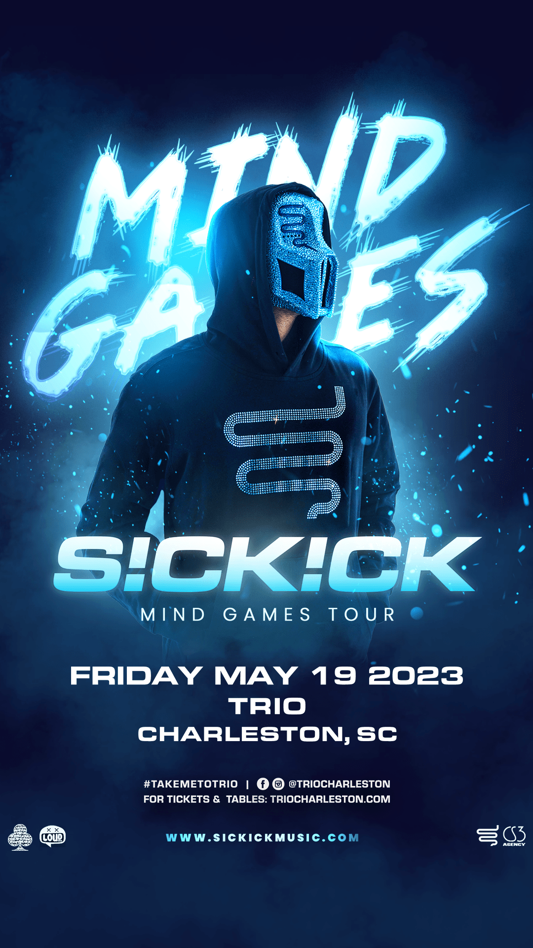 SICKICK: Mind Games Tour Tickets At Trio In Charleston By Loud Crowd ...