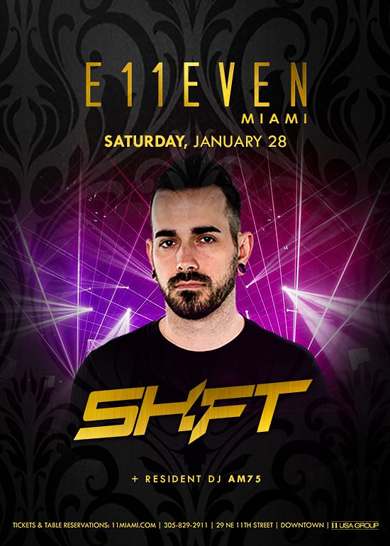 SHIFT Tickets at E11EVEN Miami in Miami by 11 Miami Tixr