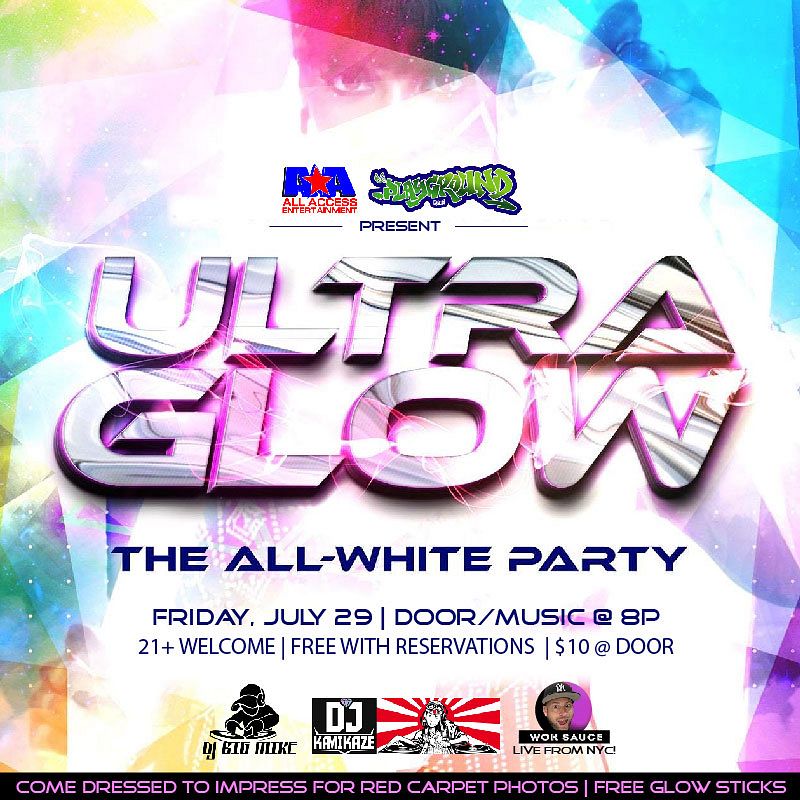 ULTRA GLOW - All White Party! Tickets at da Playground Maui in Wailuku ...