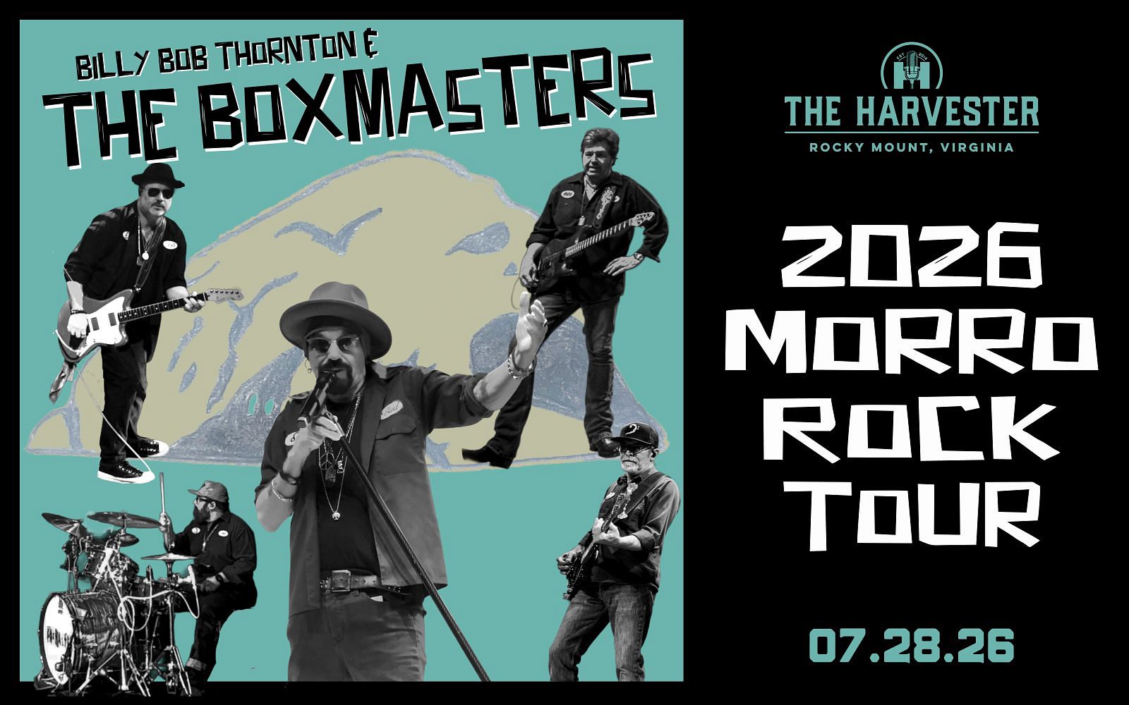 Billy Bob Thornton & The Boxmasters - SOLD OUT Tickets at The Harvester ...