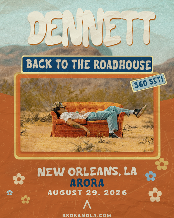 DENNETT - Back to the Roadhouse Tour 2026 Tickets at ARORA in New