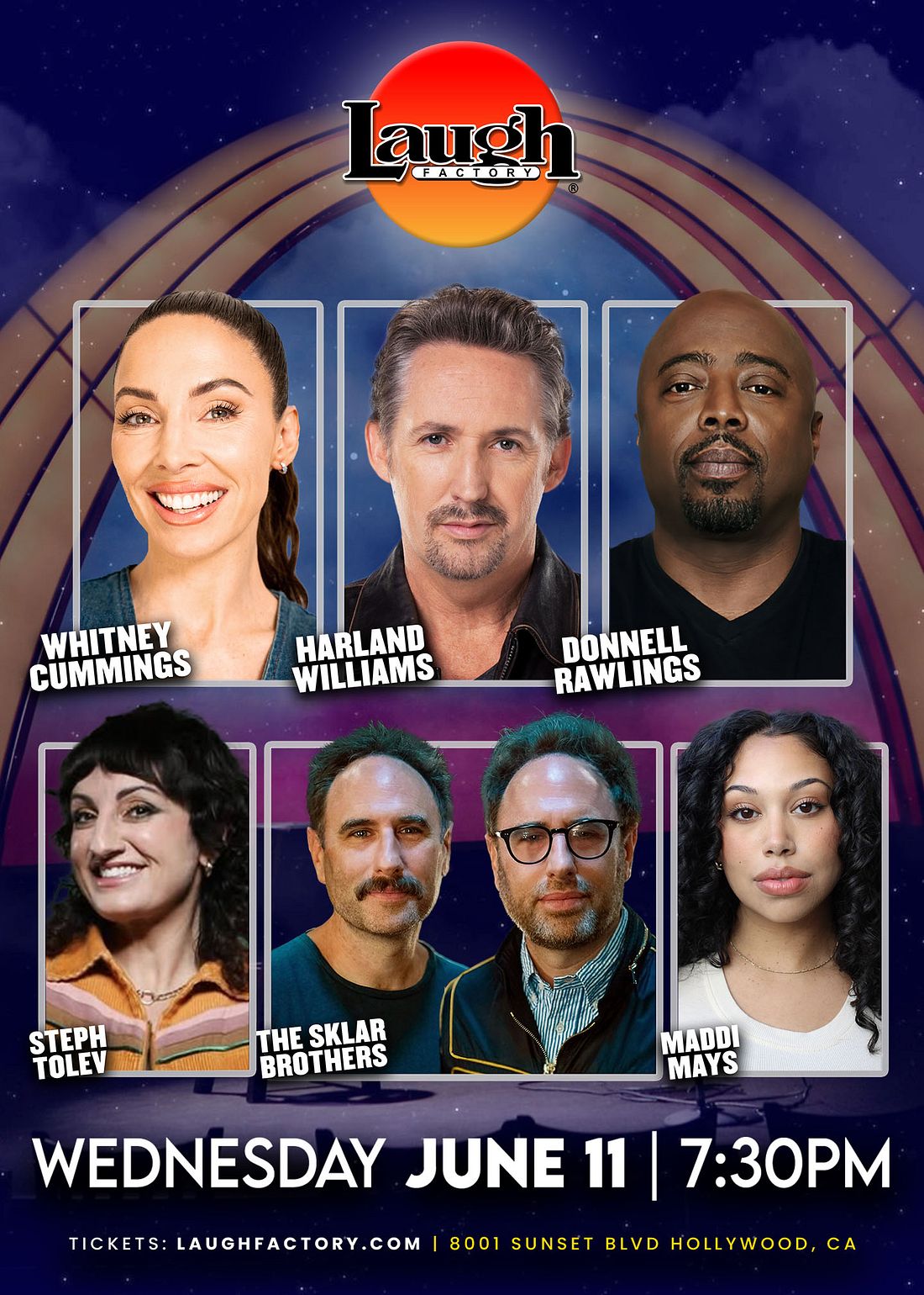 All-Star Comedy Tickets at Laugh Factory Hollywood in Los Angeles by ...