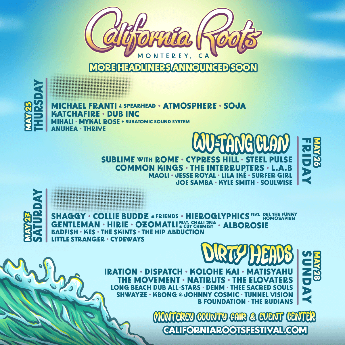 California Roots Music and Arts Festival 2023 Tickets at Monterey