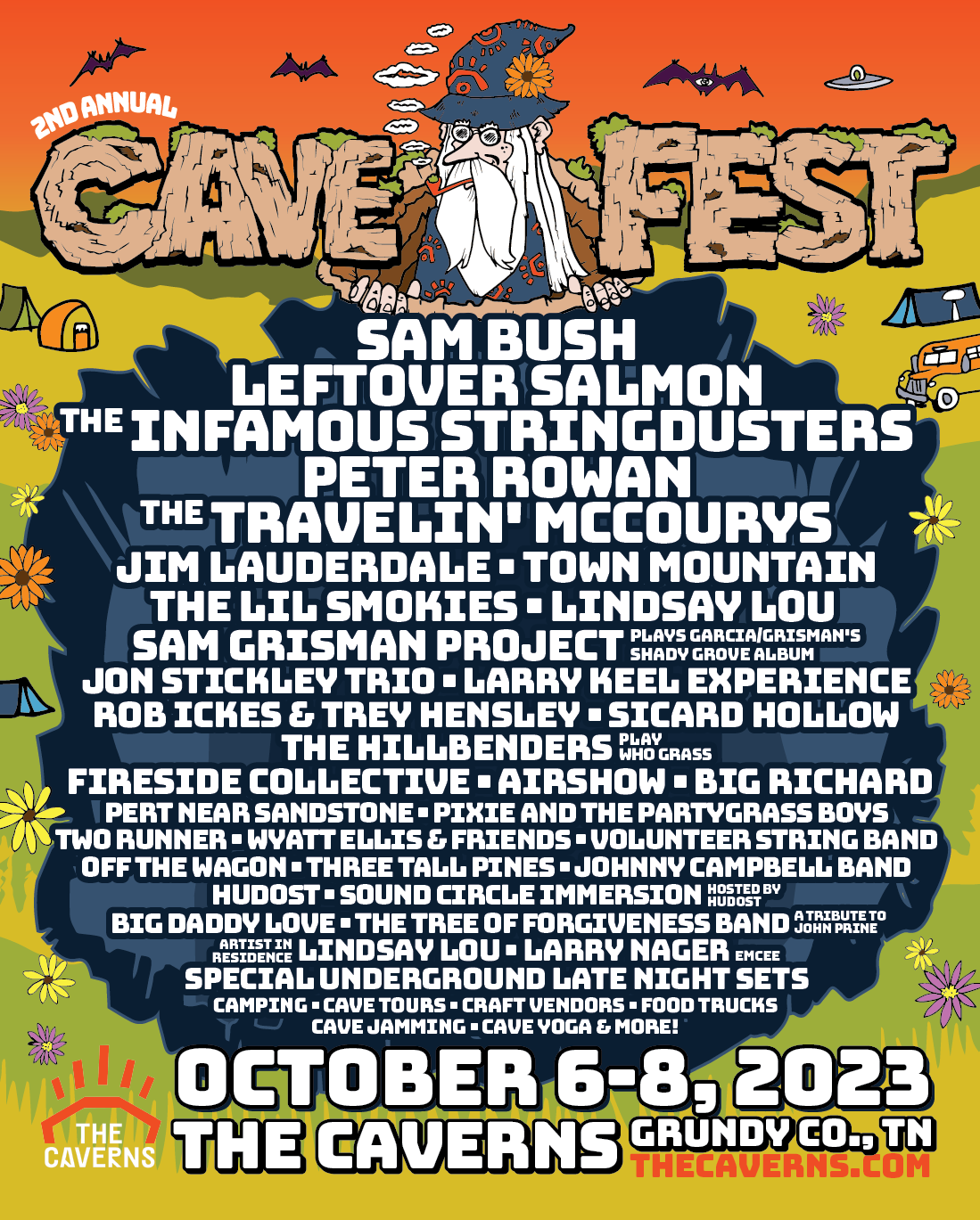 CaveFest at The Caverns 2023 Tickets at The Caverns Amphitheater in ...