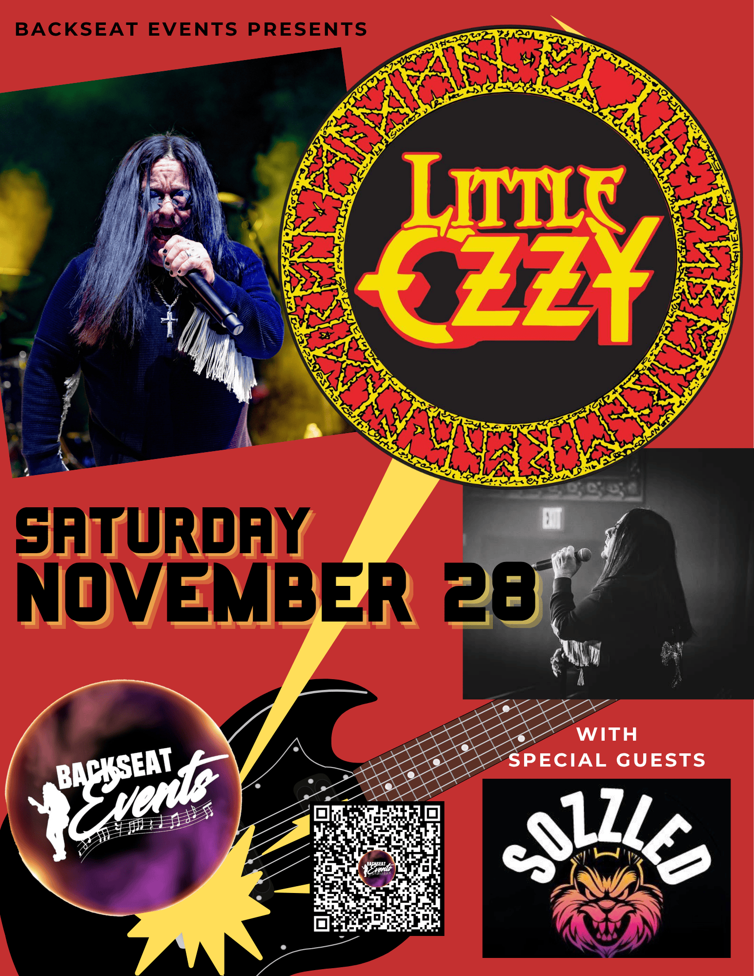 Little Ozzy Rapper Little Ozzy: The Nation's Biggest Ozzy Tribute Tickets at Backseat ...