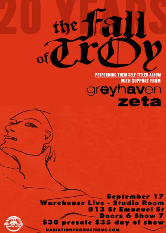 THE FALL OF TROY Tickets at The Studio at Warehouse Live in Houston by