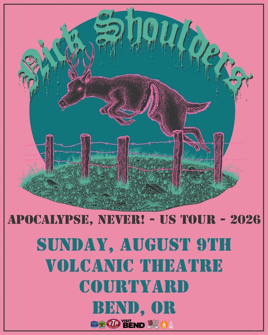 Nick Shoulders Tickets at Volcanic Theater Pub in Bend by Volcanic